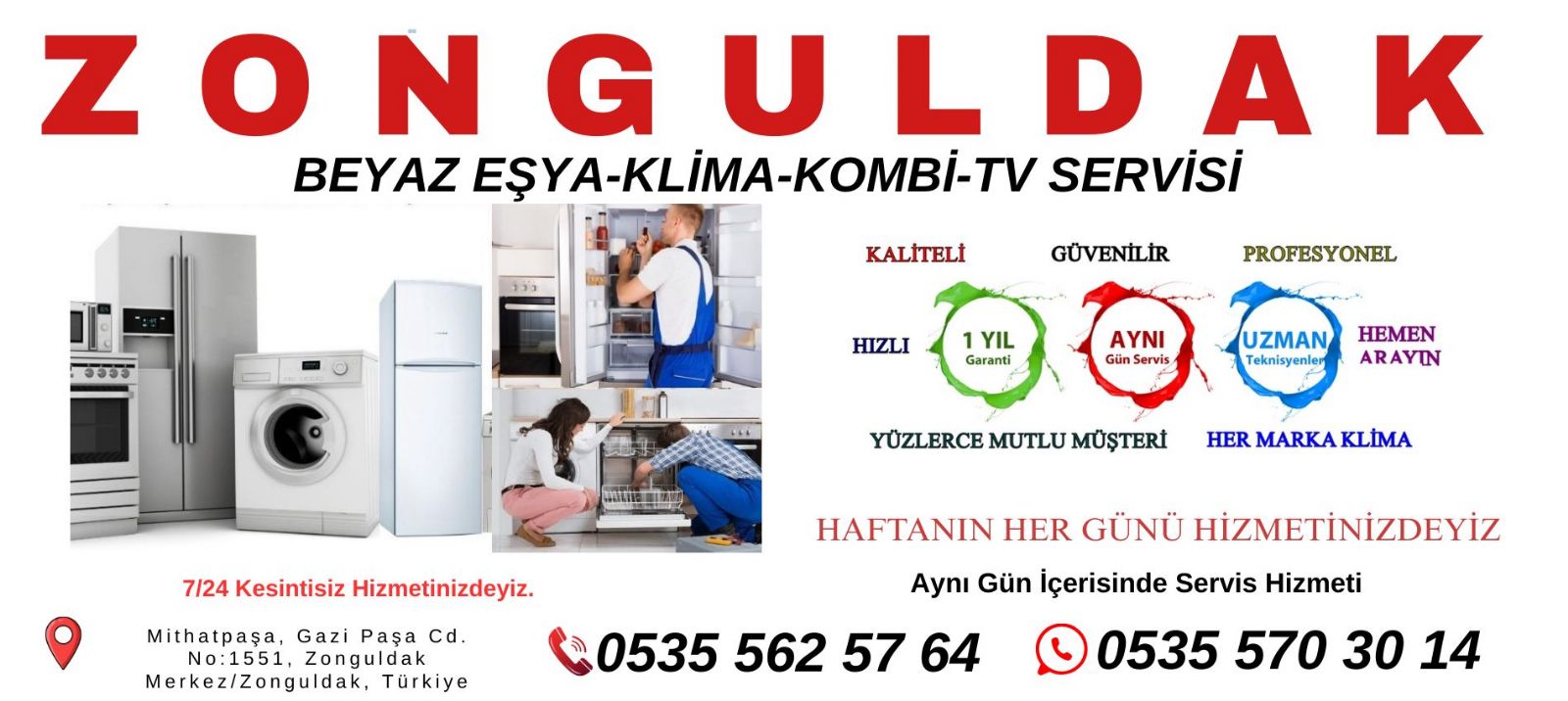 Zonguldak Klima Tamircisi